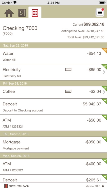 First Utah Bank TM Mobile screenshot-4