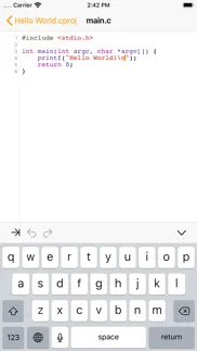 seeless - c compiler iPhone Captures Décran 2