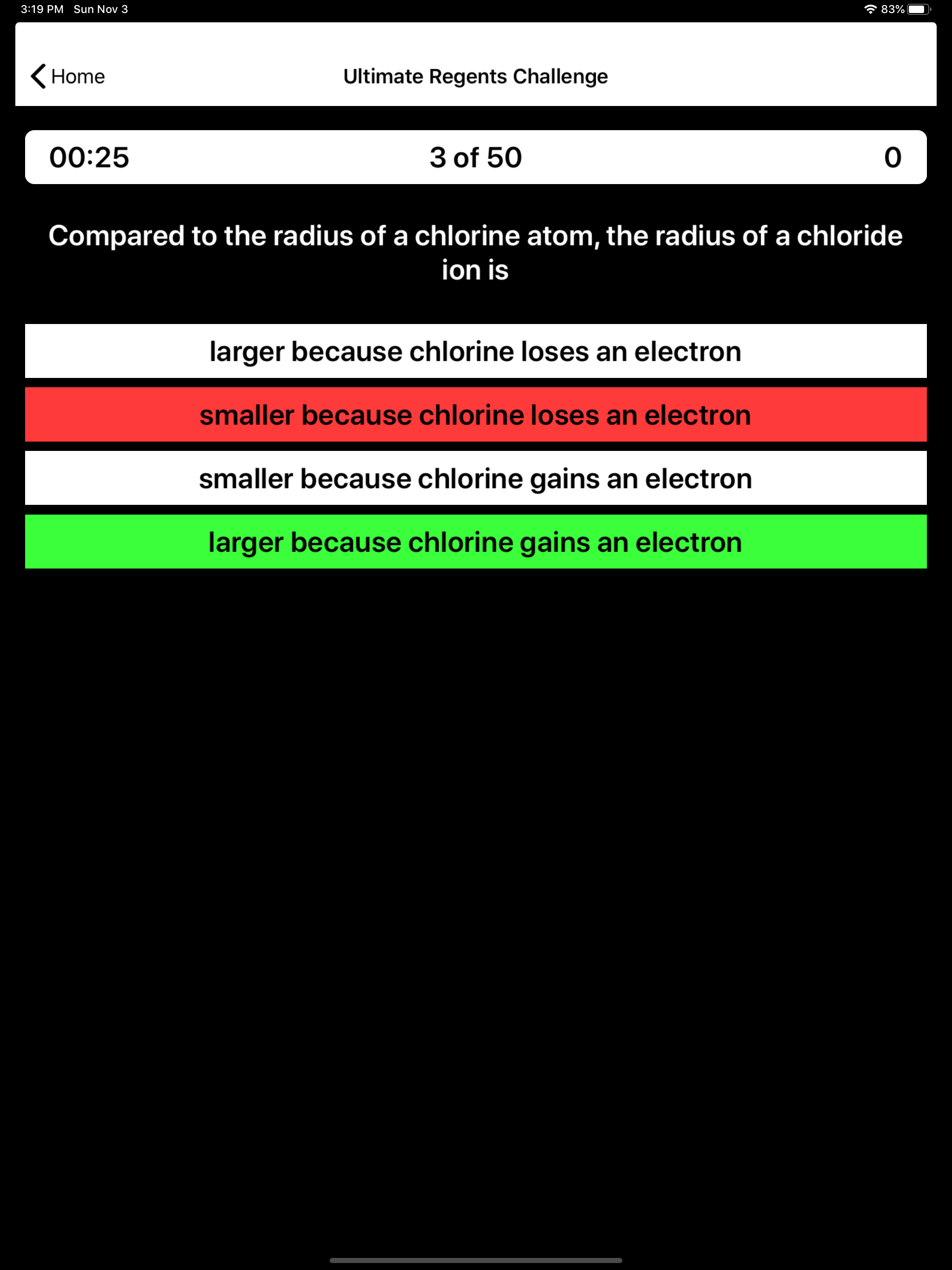 NYS Chemistry Regents Prep