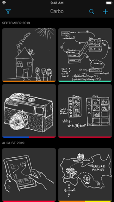 Carbo › Pencil Notes & Drawing screenshot 6