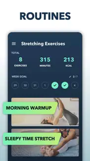stretch & flexibility at home iphone screenshot 2