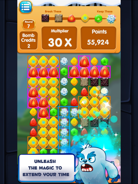 Rocks & Runes iPad screenshot 2 - Games app