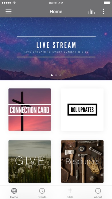 The River of Life Church App Screenshot