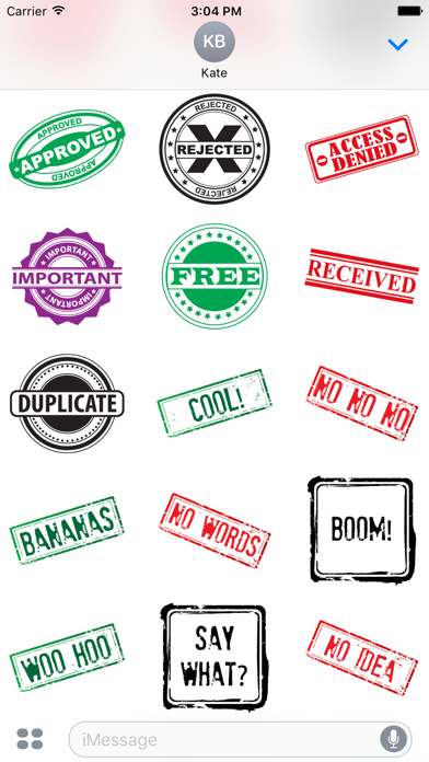 Screenshot #2 pour Rubber Stamp