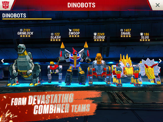 Transformers: Earth Wars iPad app afbeelding 3