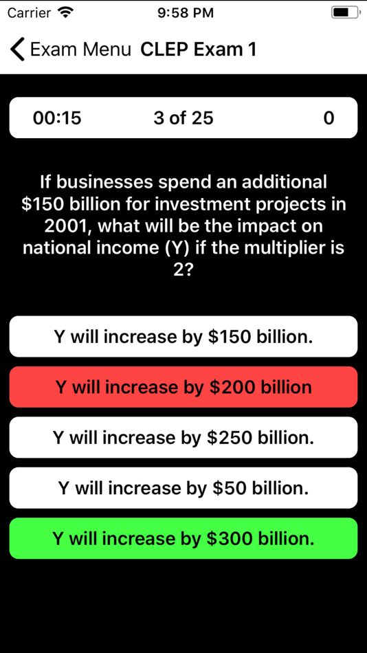 #7. CLEP Macroeconomics Prep (iOS) 由: Feraco media Inc.