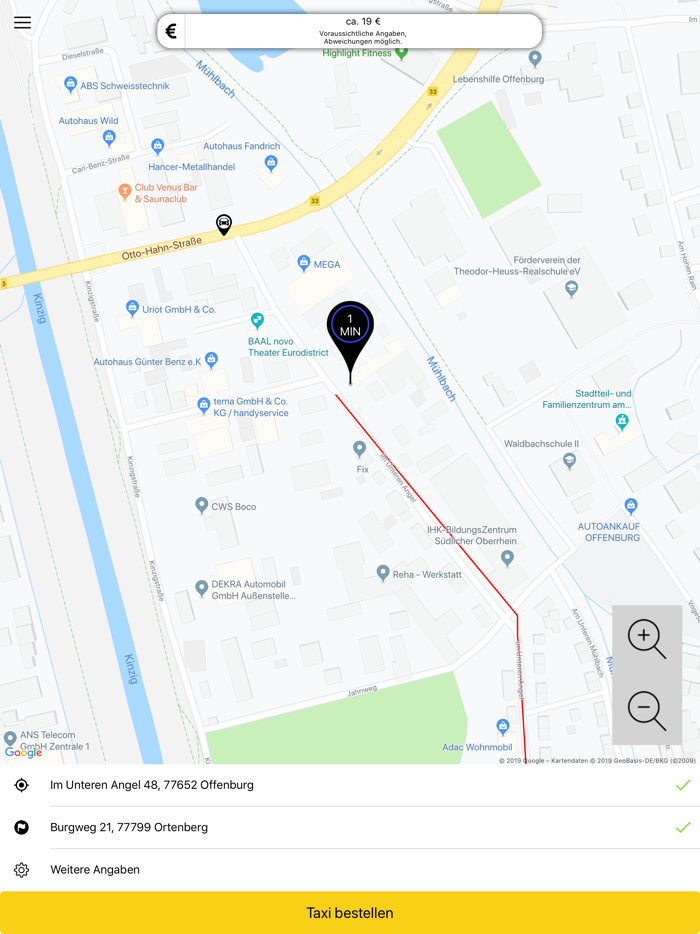 Taxi Nowak - Offenburg