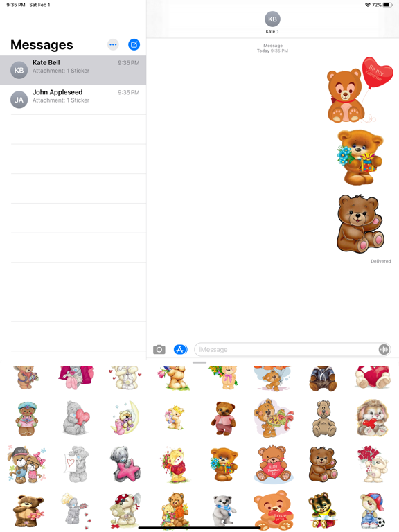 Screenshot #6 pour Teddy Bear Sticker