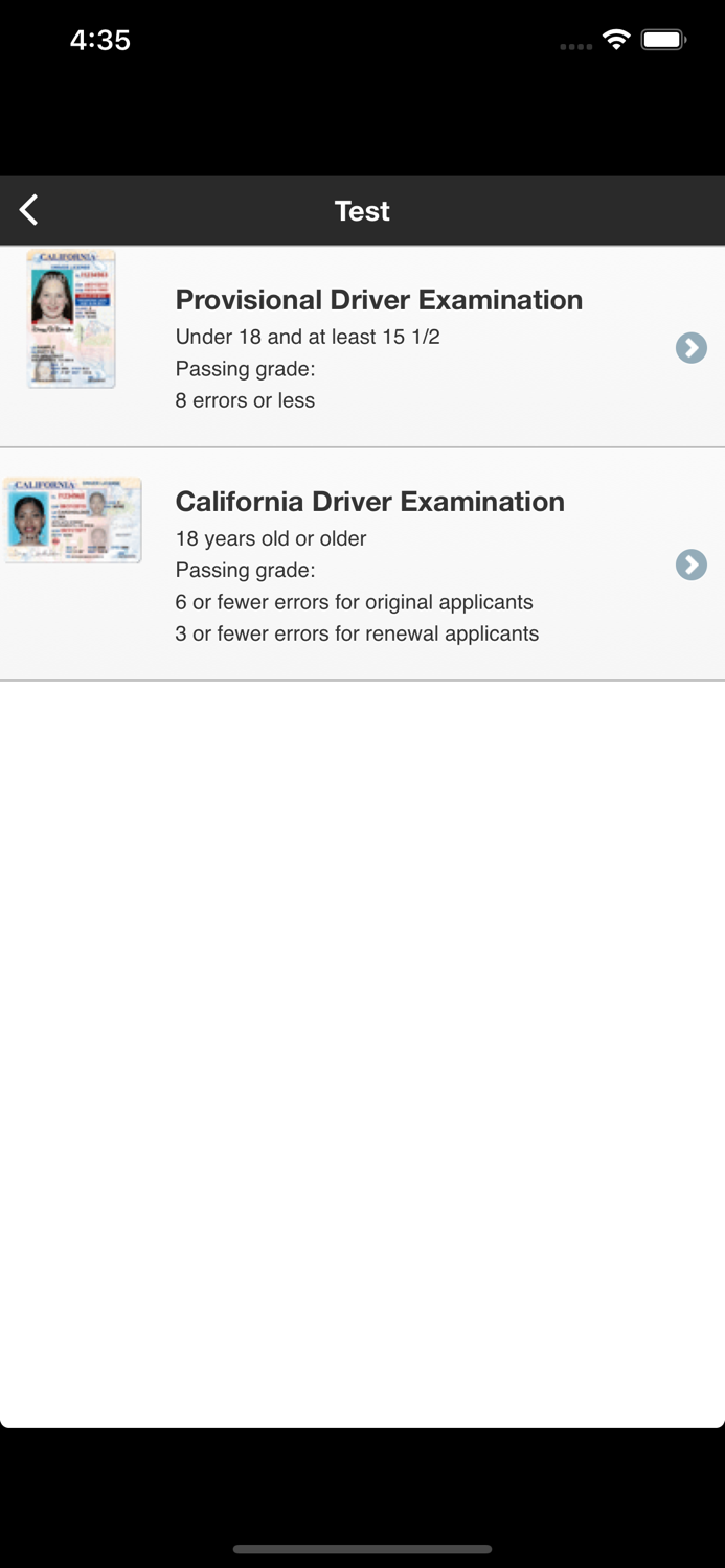 CA DMV Permit Test Now