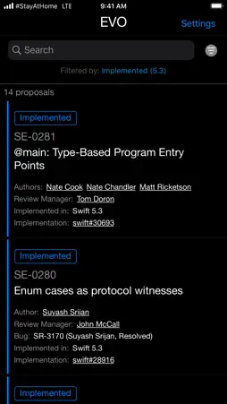 EVOlution - App screenshot 8