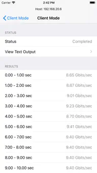 IPerf - Speed Test Tool iphone bilder 1