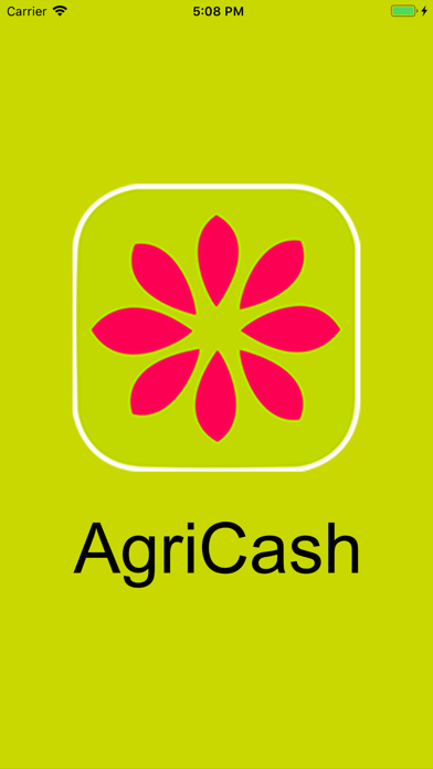 AgriCash app screenshot