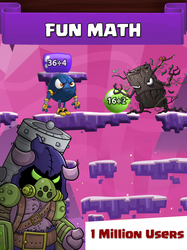 ‎Monster Maths 2 Okulu: Oyunlar Ekran Görüntüsü