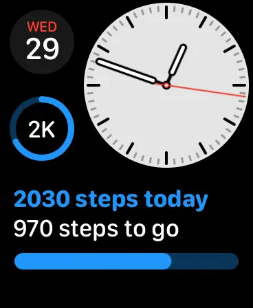 Screenshot #2 pour Steps for Watch