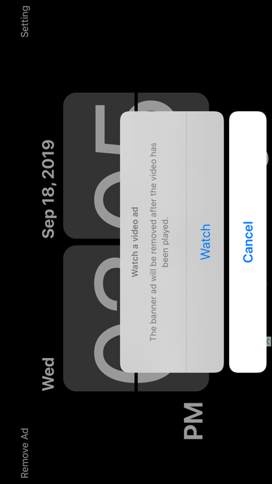 Screenshot #3 pour Flip Clock - Simple