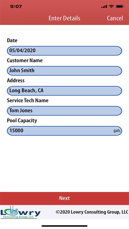 Borate Pool StartUp Calculator