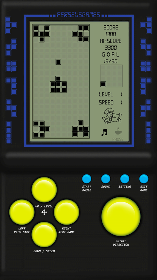 #3. Brick Game - Retro Games (iOS) Podle: Dat Pham Thanh