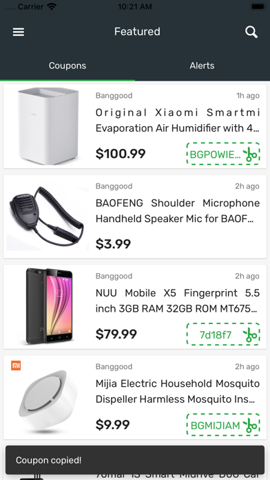 PandaDeals app screenshot