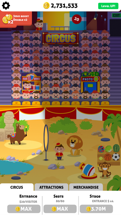 Circus Idle Tycoon screenshot 3