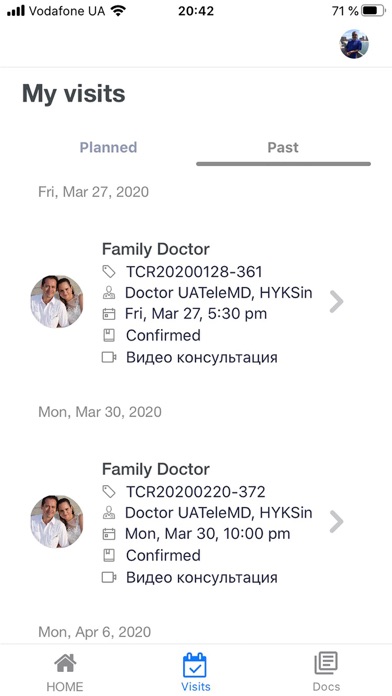 UATeleMD - Medical Assistant iPhone screenshot