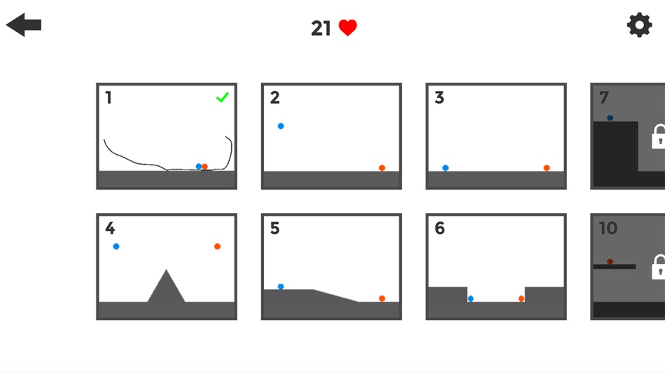 #4. لعبة رسم و نقطة (iOS) Podle: Fulla Studio