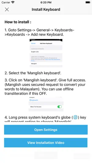 Manglish screenshot 2
