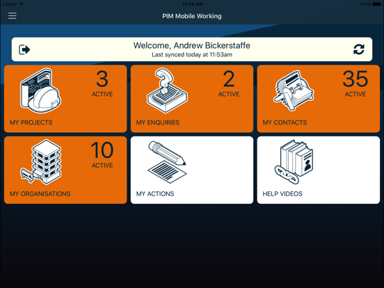 Screenshot #4 pour Deltek PIM Mobile Working