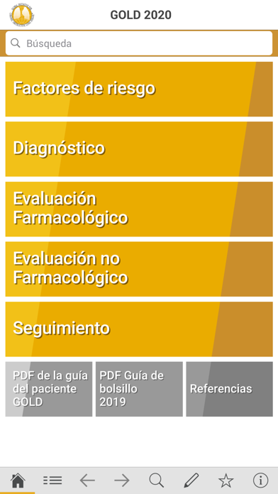 Screenshot #1 pour GOLD 2020 Guía de Bolsillo
