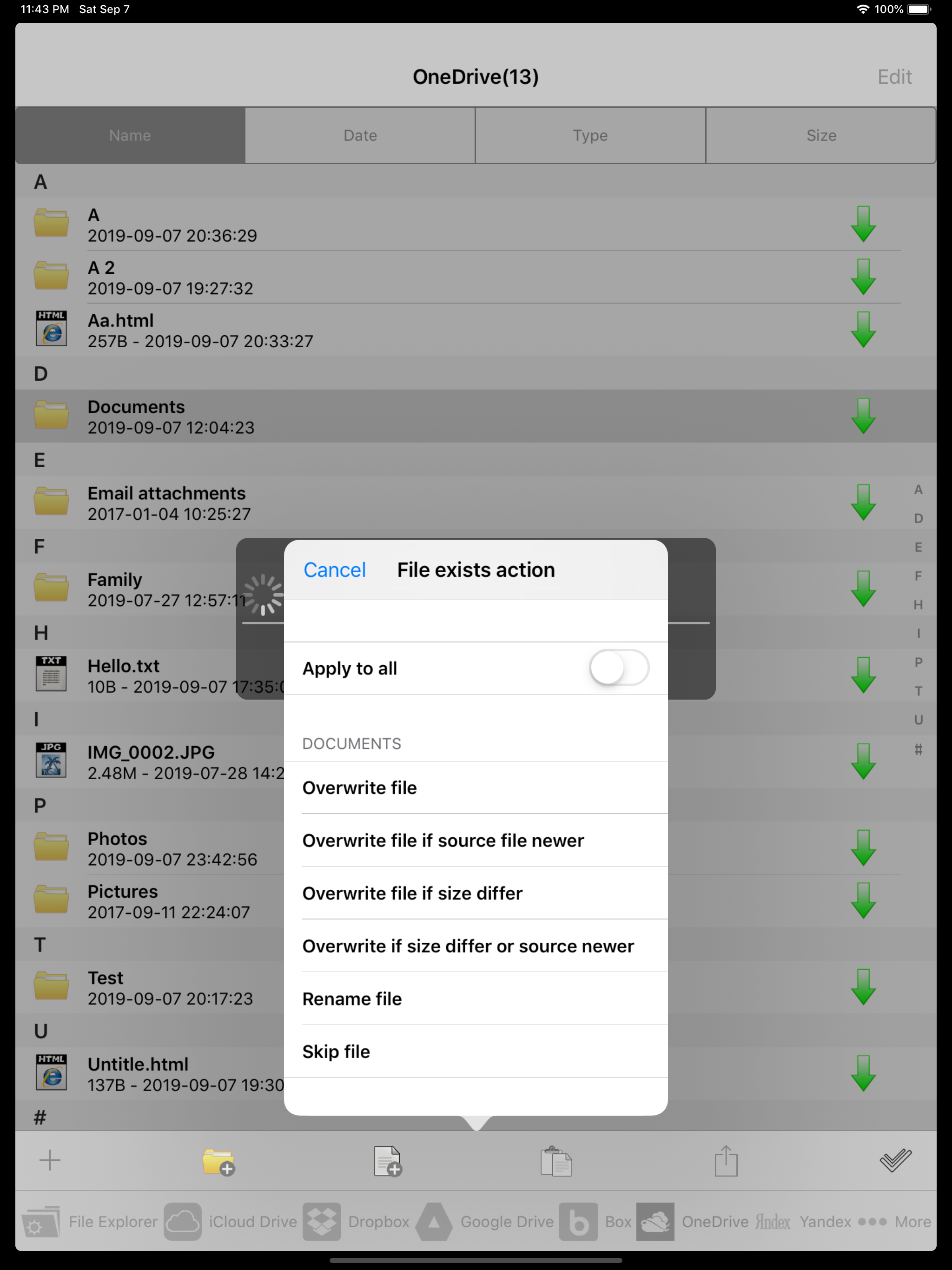 Cloud File Explorer screenshot 7