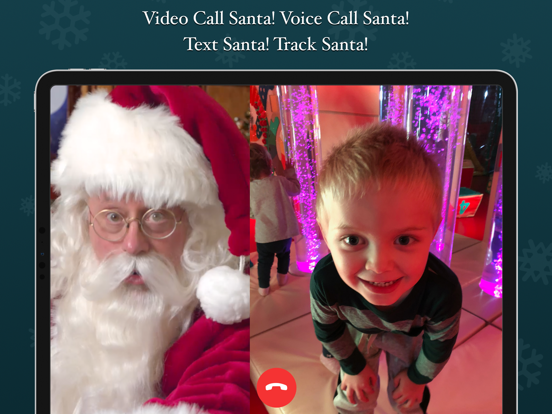 Speak to Santa™ Christmas Call iPad app afbeelding 1