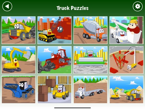 Trucks JigSaw Puzzle for Kidsのおすすめ画像5