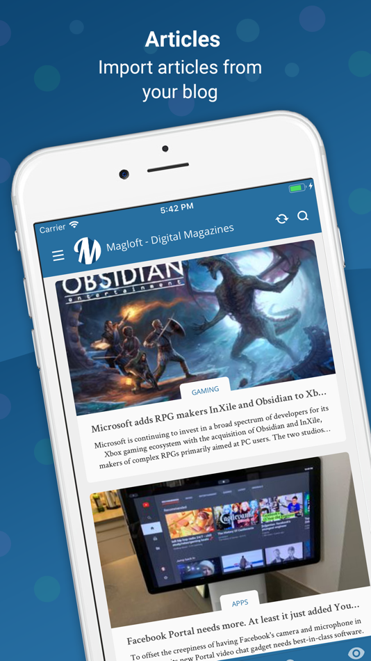 #4. MagLoft - Digital Magazines (iOS) 由: MagLoft PTE. LTD.