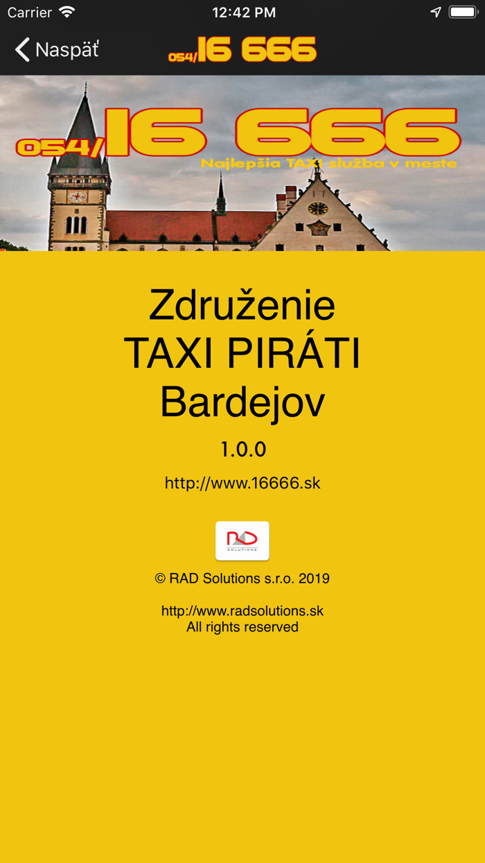 Taxi Piráti Bardejov