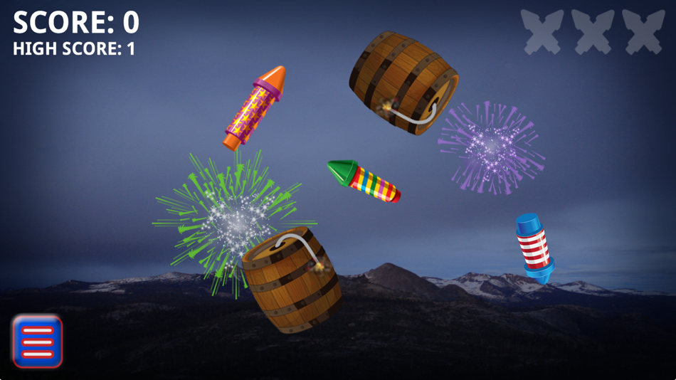 #1. Fireworks Finger Fun (iOS) Bởi: Mike Hempfling