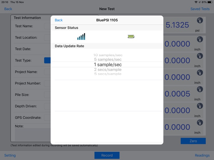 Wireless Pile Load Test screenshot-3
