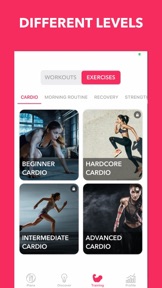Easy Home Workout Women NO GYM screenshot