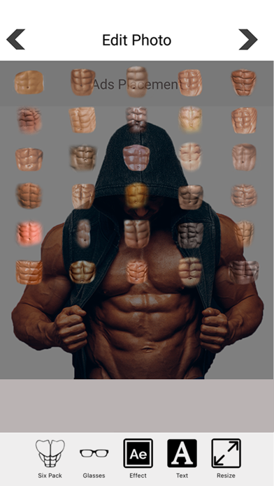 Screenshot #3 pour Six Pack Photo