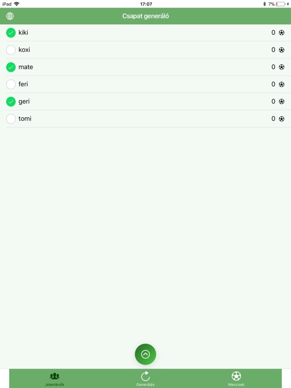 Screenshot #4 pour Csapat generáló