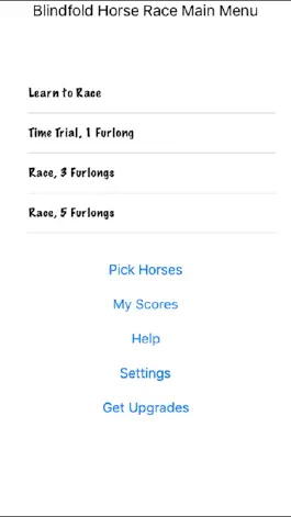 Game screenshot Blindfold Horserace apk
