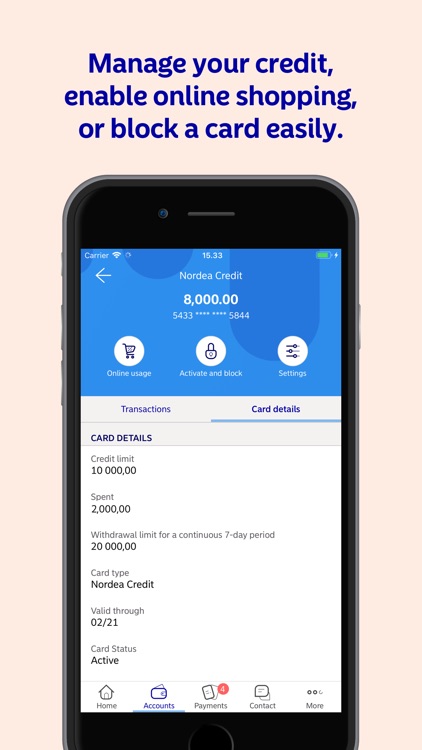 Nordea Mobile - Sweden screenshot-3