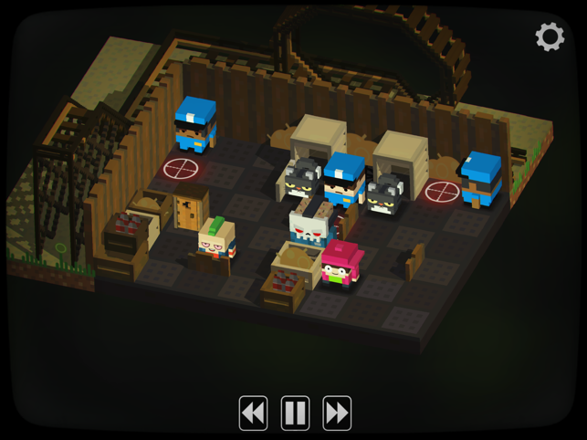 Schermata dell'accampamento di Slayaway