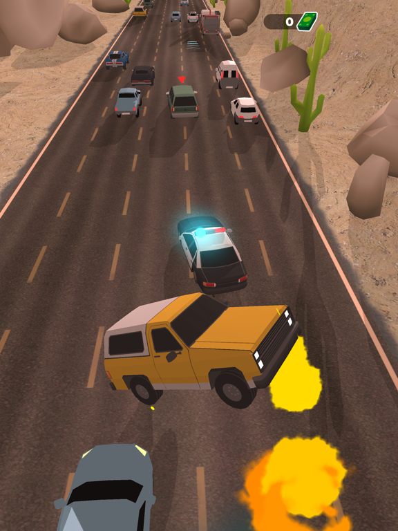 Screenshot #2 for Police Chase - Hot Highways