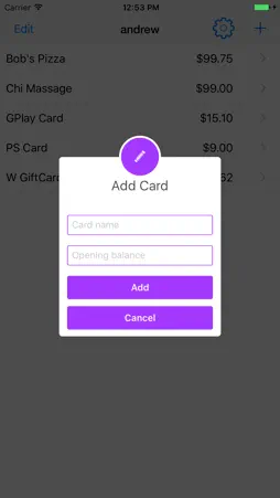 CloudCards screenshot 2