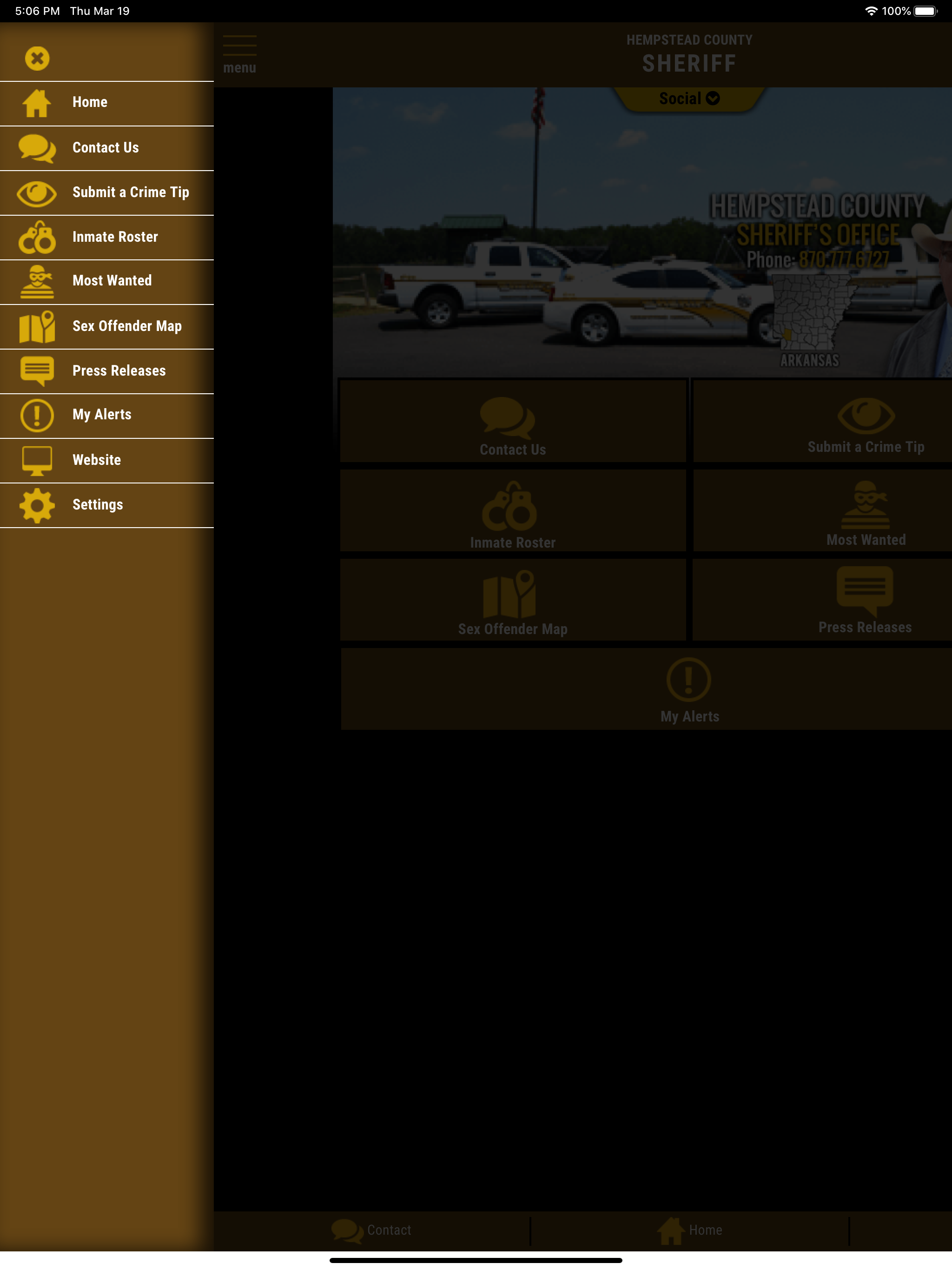 Hempstead County Sheriff AR