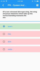 Civil Aviation Exam screenshot