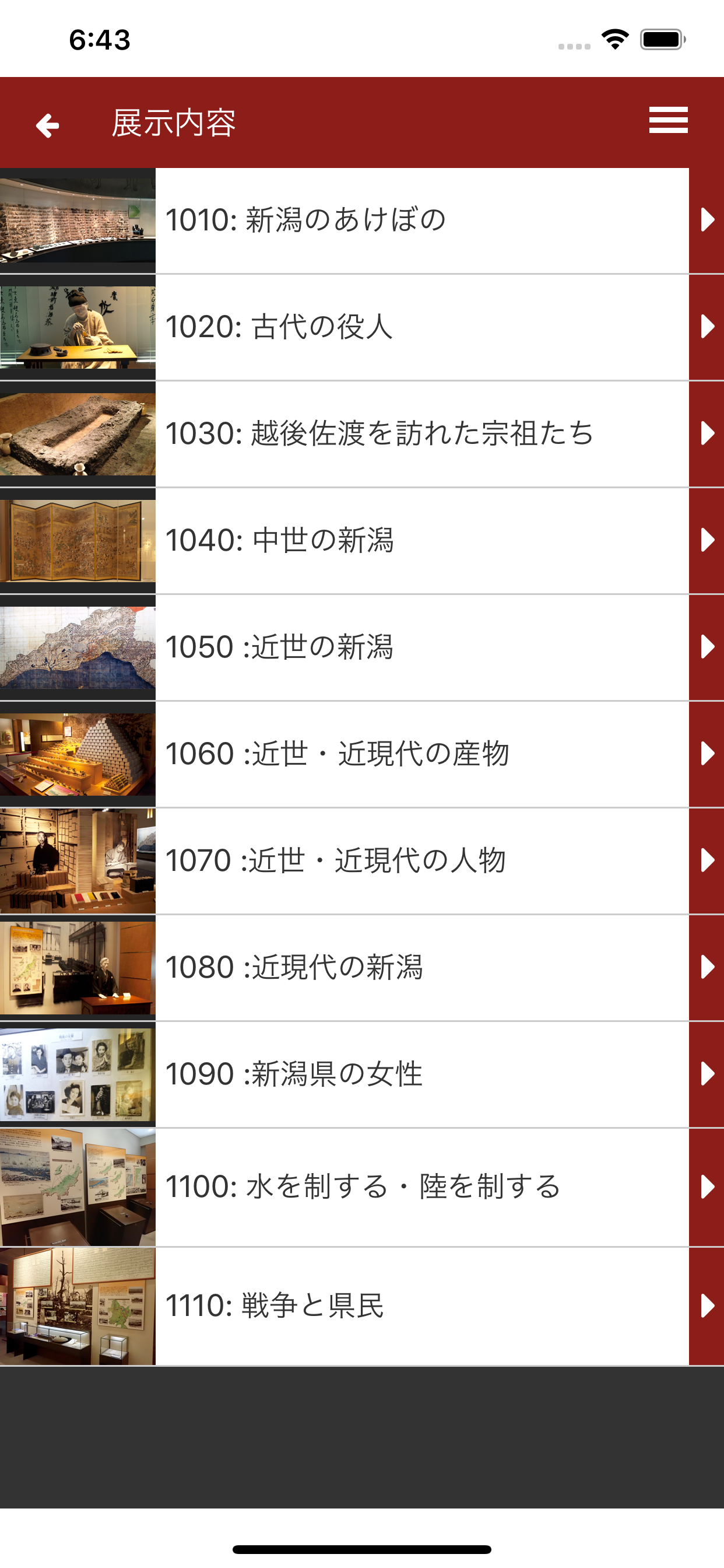 新潟レキハク screenshot 3
