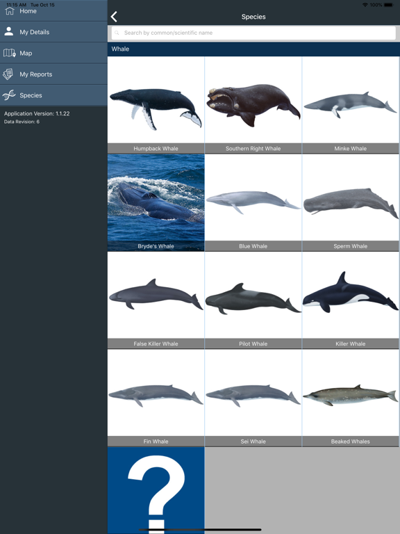 Screenshot #5 pour Marine Fauna sightings
