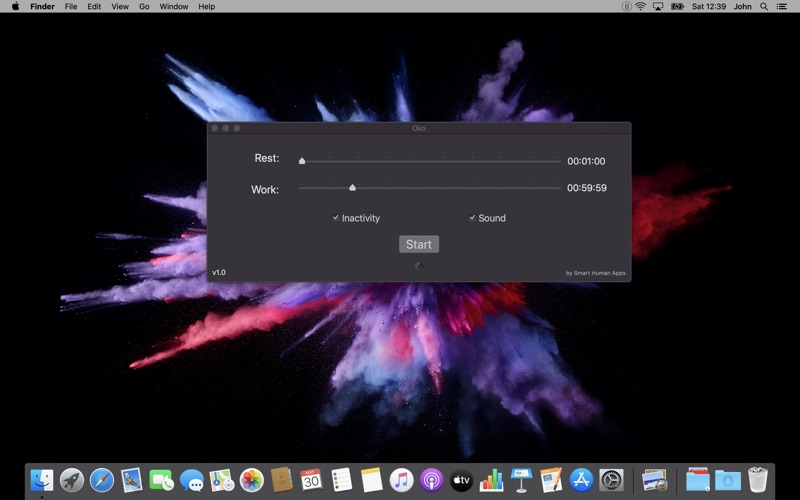 Screenshot #2 pour Oko - breaks for your eyes