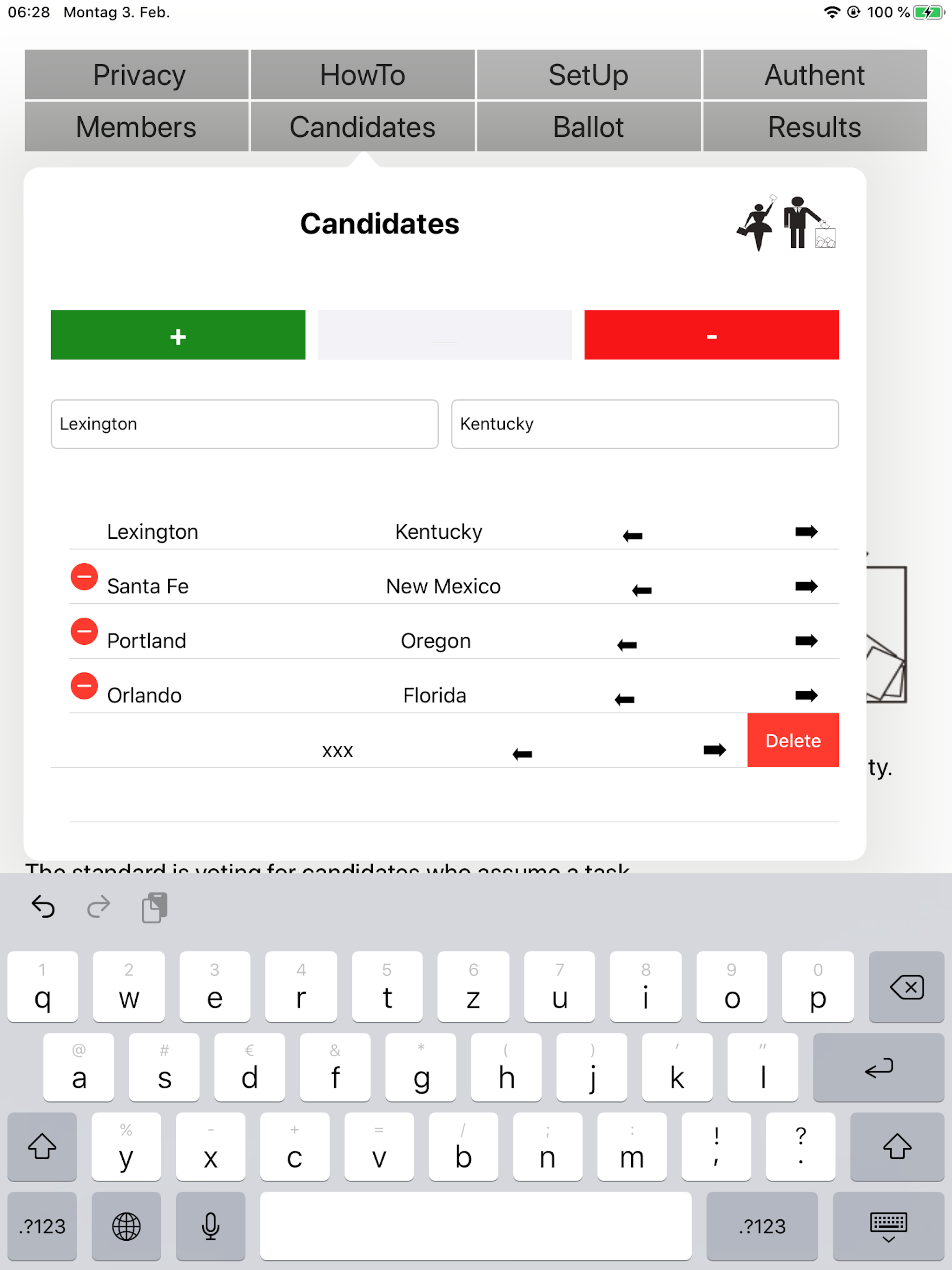 EasyVoting-2 for groups screenshot 15
