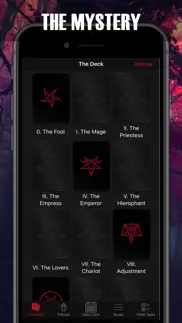 satanic tarot for the damned iphone screenshot 1